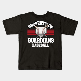 Proud Name Guardians Graphic Property Vintage Baseball Kids T-Shirt